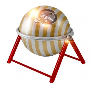 Red & Gold Sphere Tombola