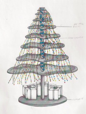 Metal Christmas Tree